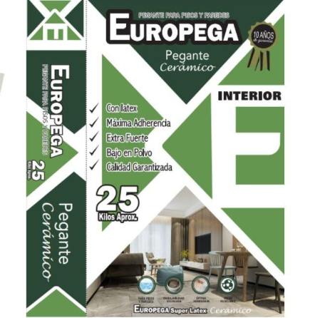 EUROPEGA VERDE CERAMICO GRIS 